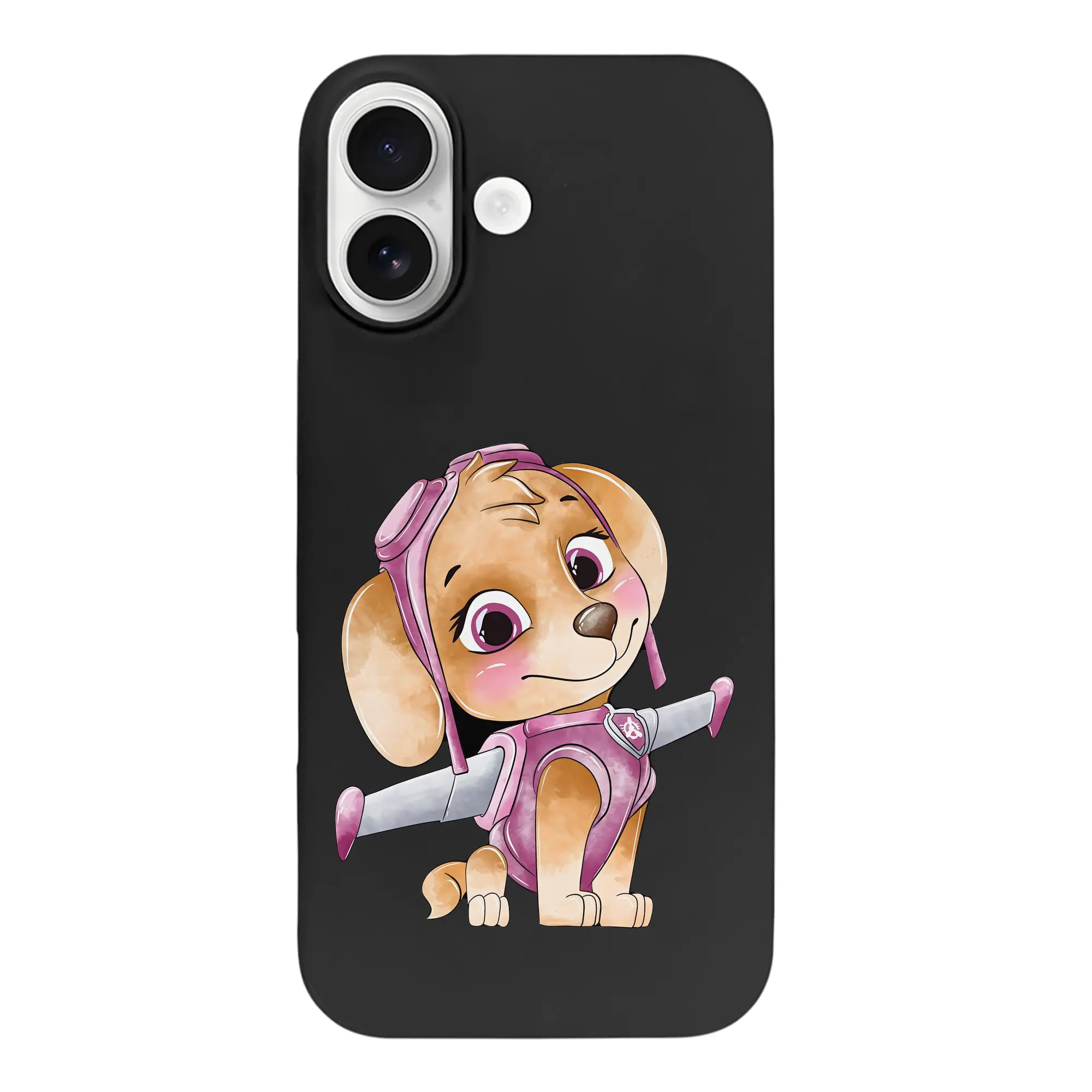 パウ・パトロール グッズ,スカイ - iPhone 17 シリーズ シリコンケース 薄型 耐衝撃 指紋防止 ソフトタッチカバー 精密フィット 傷防止 保護ケース iPhone 17/17 Air/17 Pro/17 Pro Max 対応